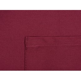 Хлопковый фартук Delight с карманом и регулируемыми завязками, бургунди