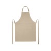 Фартук Andrea плотностью 240 г/м² с регулируемой завязкой на шее - Oatmeal