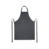Фартук Andrea плотностью 240 г/м² с регулируемой завязкой на шее - Темно-серый