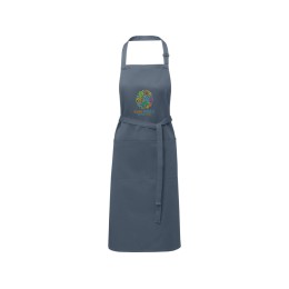 Фартук Andrea плотностью 240 г/м² с регулируемой завязкой на шее - Hale Blue