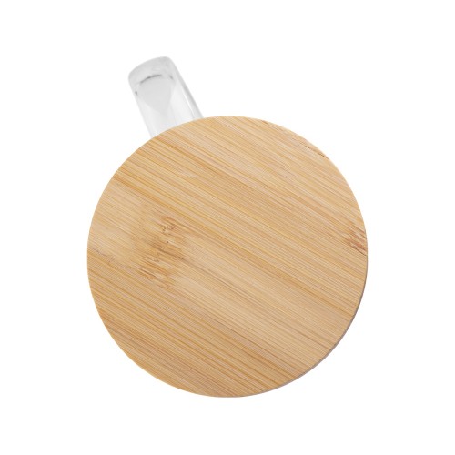 Стеклянная кружка с заварочной емкостью "Milfoil"