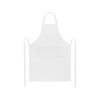 Фартук Andrea плотностью 240 г/м² с регулируемой завязкой на шее - Белый