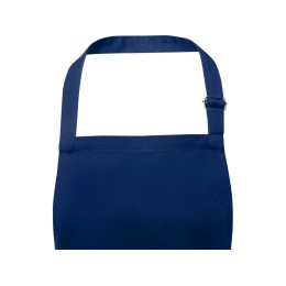 Фартук Andrea плотностью 240 г/м² с регулируемой завязкой на шее - Темно - синий