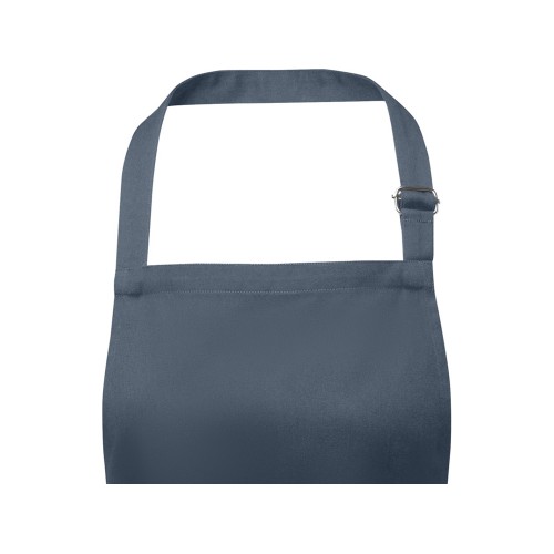 Фартук Andrea плотностью 240 г/м² с регулируемой завязкой на шее - Hale Blue