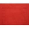 Хлопковый фартук 180gsm, красный