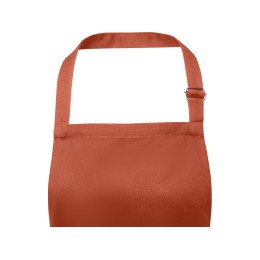 Фартук Andrea плотностью 240 г/м² с регулируемой завязкой на шее - Brick