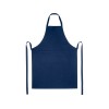 Фартук Andrea плотностью 240 г/м² с регулируемой завязкой на шее - Темно - синий