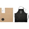 Originalhome фартук из переработанных материалов - сплошной черный