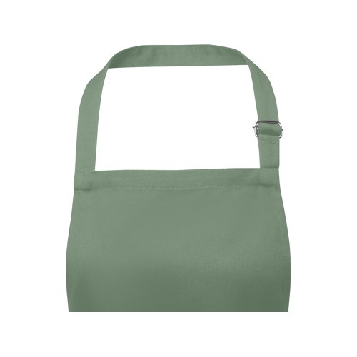 Фартук Andrea плотностью 240 г/м² с регулируемой завязкой на шее - Зеленый яркий