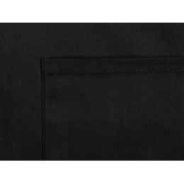 Хлопковый фартук 180gsm, черный