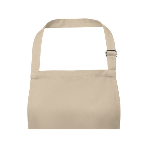 Фартук Andrea плотностью 240 г/м² с регулируемой завязкой на шее - Oatmeal