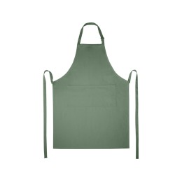 Фартук Andrea плотностью 240 г/м² с регулируемой завязкой на шее - Зеленый яркий