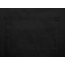 Хлопковый фартук 180gsm, черный