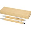 Oblys набор из бамбуковой шариковой ручки и механического карандаша - Натуральный