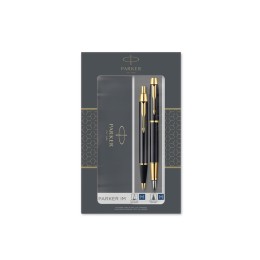 Набор «Parker IM Core Black GT»: ручка шариковая, ручка перьевая