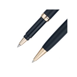 Набор Pierre Cardin PEN&PEN: ручка шариковая + роллер. Цвет - черный. Упаковка Е.