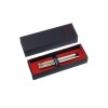 Набор Pierre Cardin PEN&PEN: ручка шариковая + роллер. Цвет - серебристый. Упаковка Е.