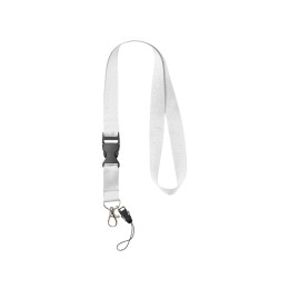 Шнурок Sagan с отстегивающейся пряжкой, держатель для телефона, белый