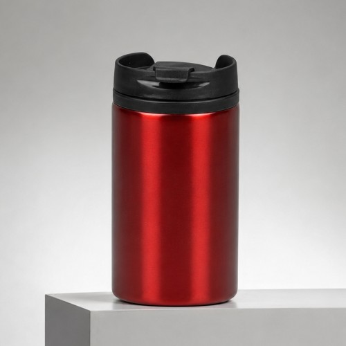 Термокружка "Jar" 250 мл, красный (P)