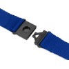 Ланьярд с карабином и замком безопасного разрыва, синий