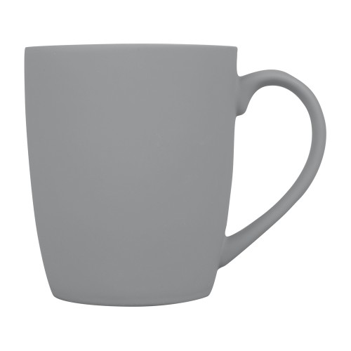 Кружка с покрытием soft-touch “Tulip Gum”, средне-серый NEW Cool gray 7C