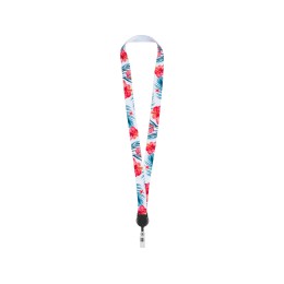 Ланъярд 2 см с ретрактором, черный