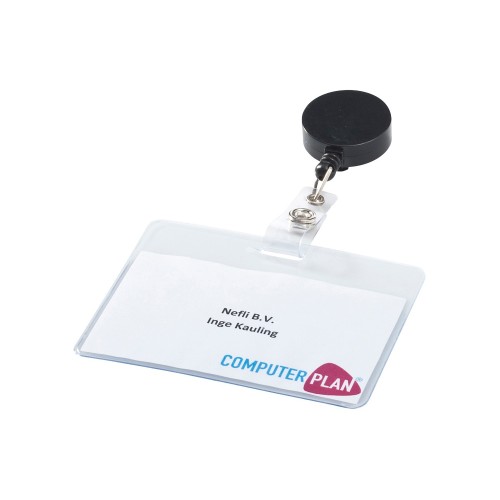 Держатель для бейджа или карты доступа "Lech", черный