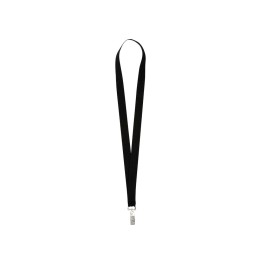 Ланьярд с клипом, черный