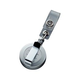 Клипса-ролик "Aspen", серебристый