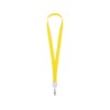 Ланьярд с ретрактором, желтый