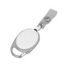 Ретрактор с клипом, белый/серебристый