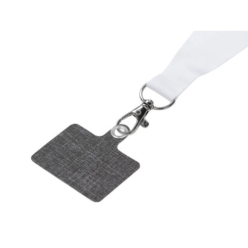 Ланъярд 2 см под сублимацию с карабином и большим держателем для телефона из ПЭ