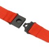 Ланьярд с карабином и замком безопасного разрыва, красный