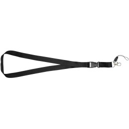 Шнурок Sagan с отстегивающейся пряжкой, держатель для телефона, черный