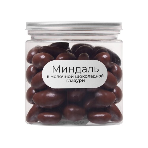 Миндаль в молочной шоколадной глазури, 140 гр (Р)