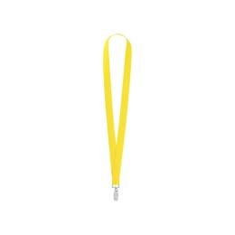 Ланьярд с клипом, желтый