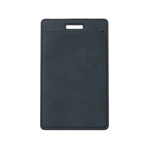 Вертикальный чехол для пропуска из экокожи "Alicante", темно-синий