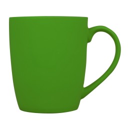 Кружка с покрытием soft-touch “Tulip Gum”, зеленое яблоко (P)