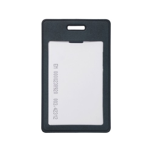 Вертикальный чехол для пропуска из экокожи "Alicante", темно-синий