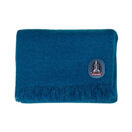 Плед акриловый Mohair, синий