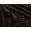 Плед Wave флисовый, черный