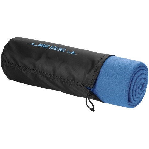 Плед Huggy в чехле 150 x 120 см - Process blue