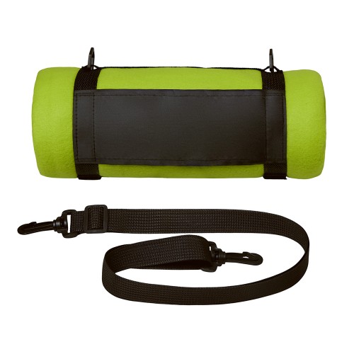 Плед «Нежность» с плечевым ремнем, зеленое яблоко