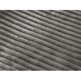 Плед Wave флисовый, серый