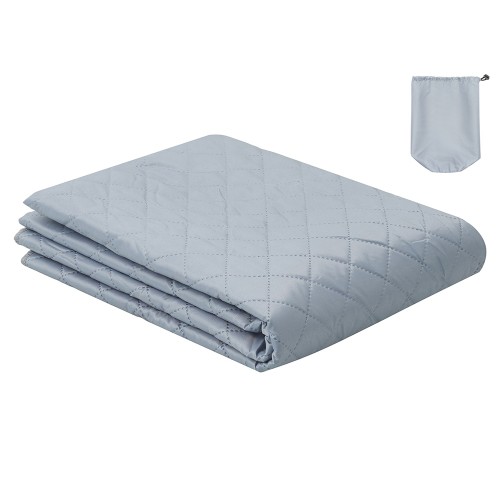 Пончо Cappy с капюшоном на липучке в мешке, серый