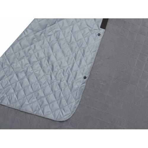 Пончо Cappy с капюшоном на липучке в мешке, серый