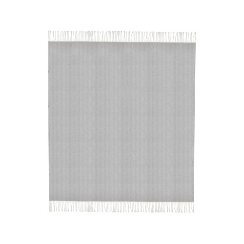 Плед "Ёлочка" 150х180 см. ПРЕМИУМ (серый однотонное) (Р)