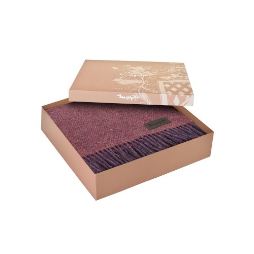 Плед MARZOTTO AREQUIPA 1003, бордовый