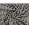 Плед Wave флисовый, серый