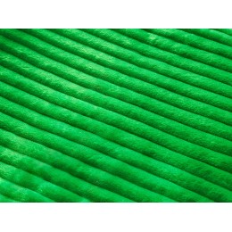 Плед Wave флисовый, зеленый